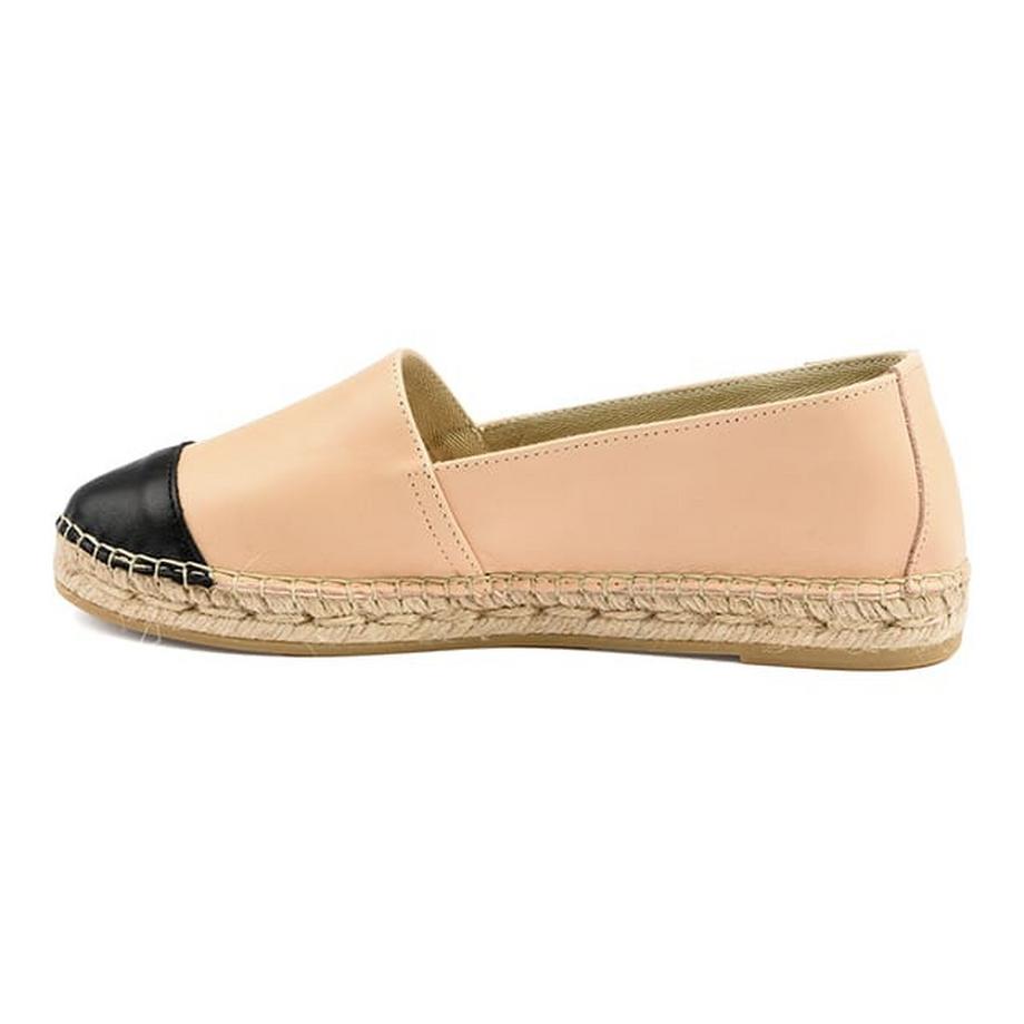 Vidorreta Camping Espadrillas con Punta a Contrasto  