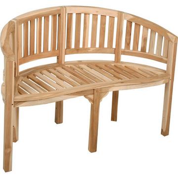 Banc de jardin Ambon teck naturel 120