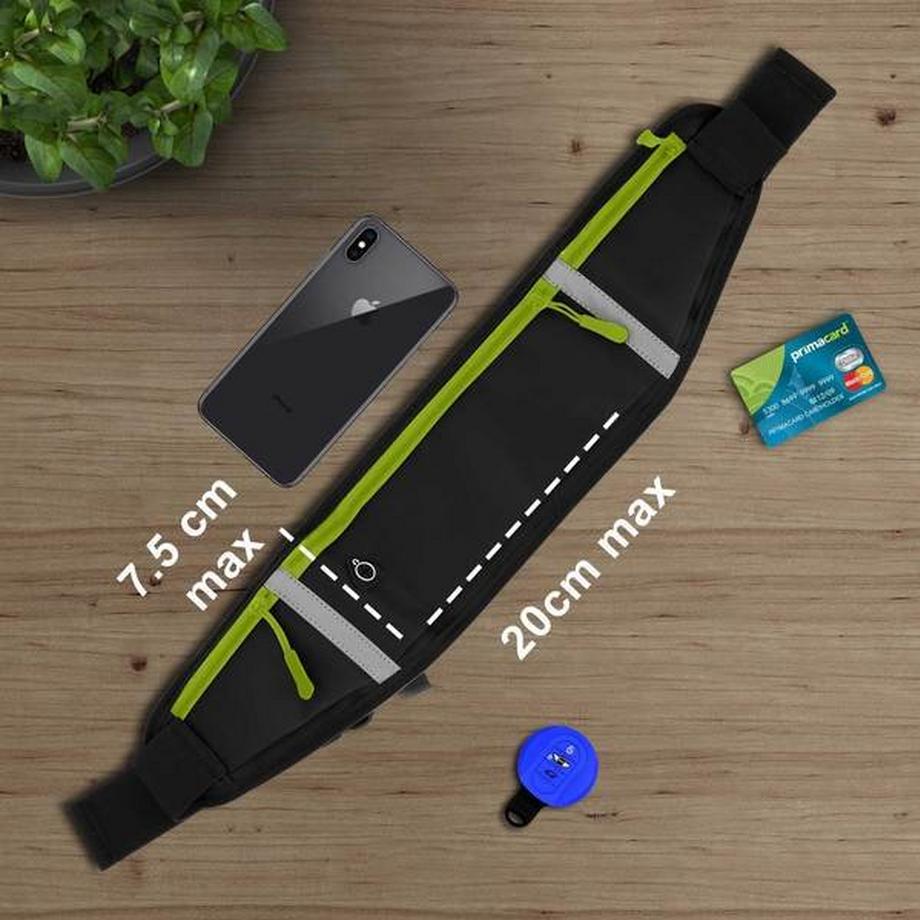 Avizar  Marsupio Catarifrangente Nero 