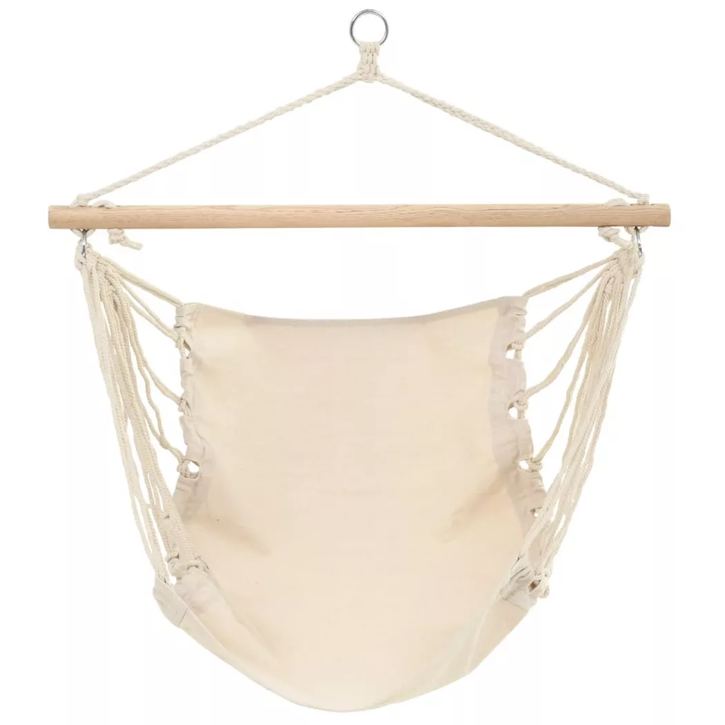 VidaXL - amaca Tessuto, One Size, Light Beige