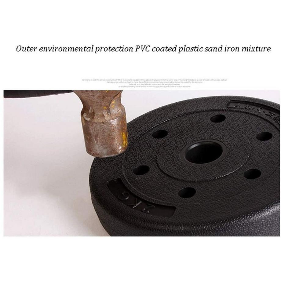 SwissGym  50kg Hantelscheiben 4x10kg, 2x 5kg 