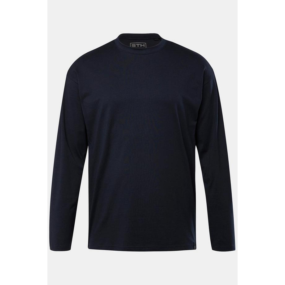 Sthuge Maglia basic a maniche lunghe oversize  