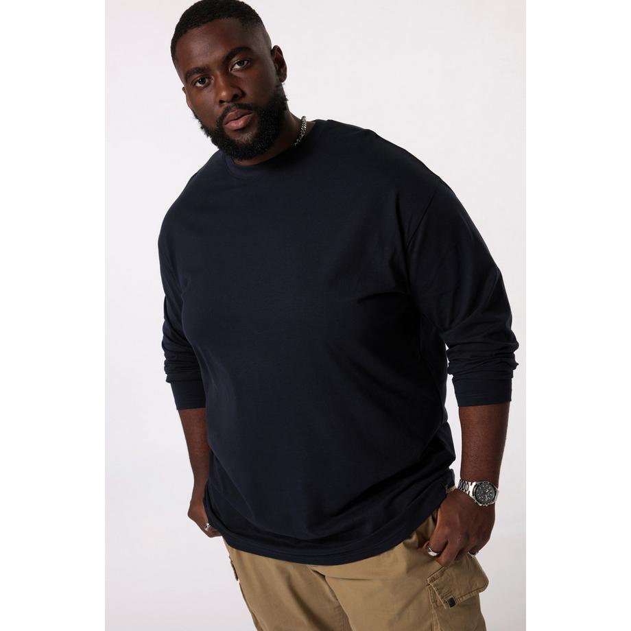 Sthuge Maglia basic a maniche lunghe oversize  