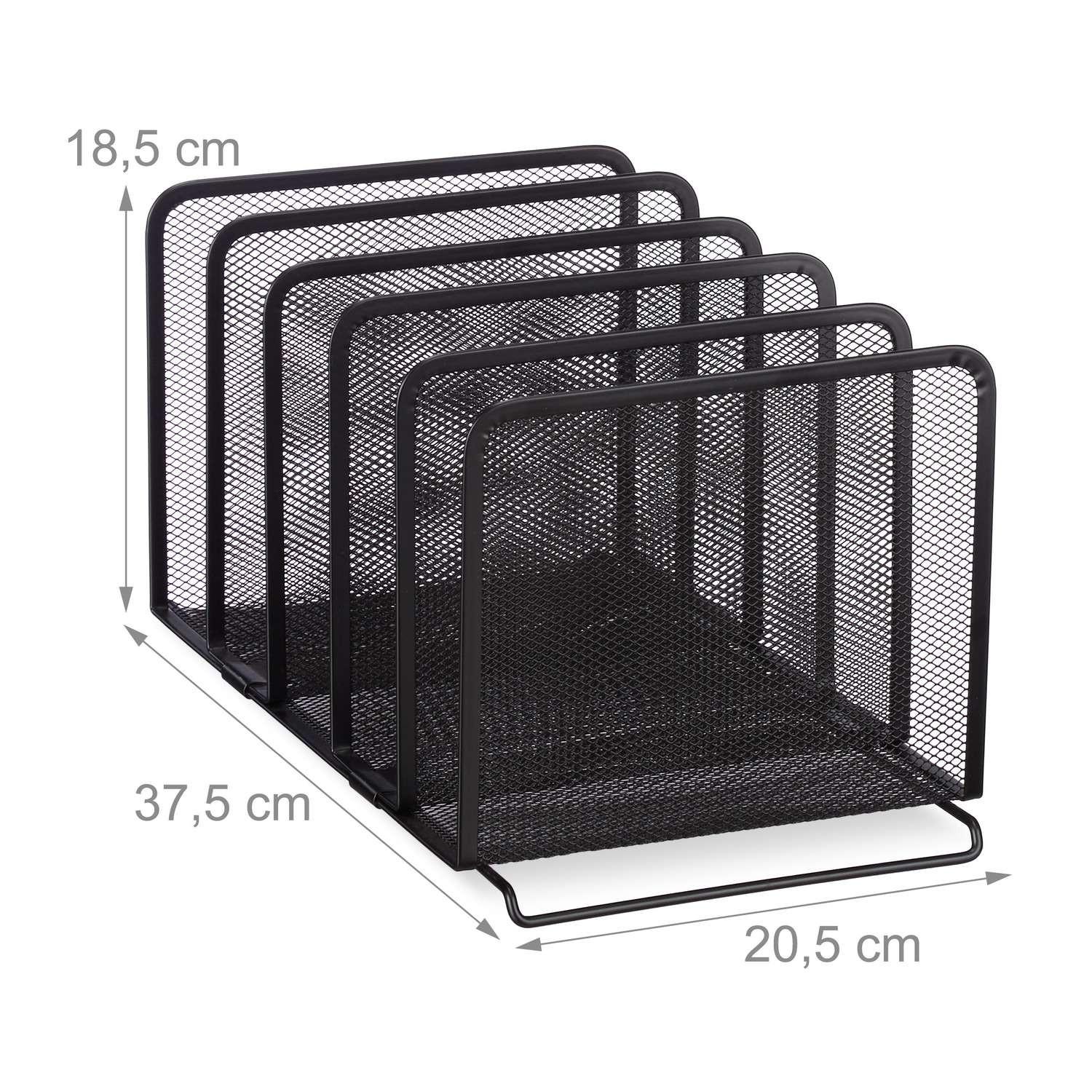 B2X Katalogsammler aus Metall mit 5 Fächern  