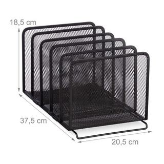 B2X Katalogsammler aus Metall mit 5 Fächern  