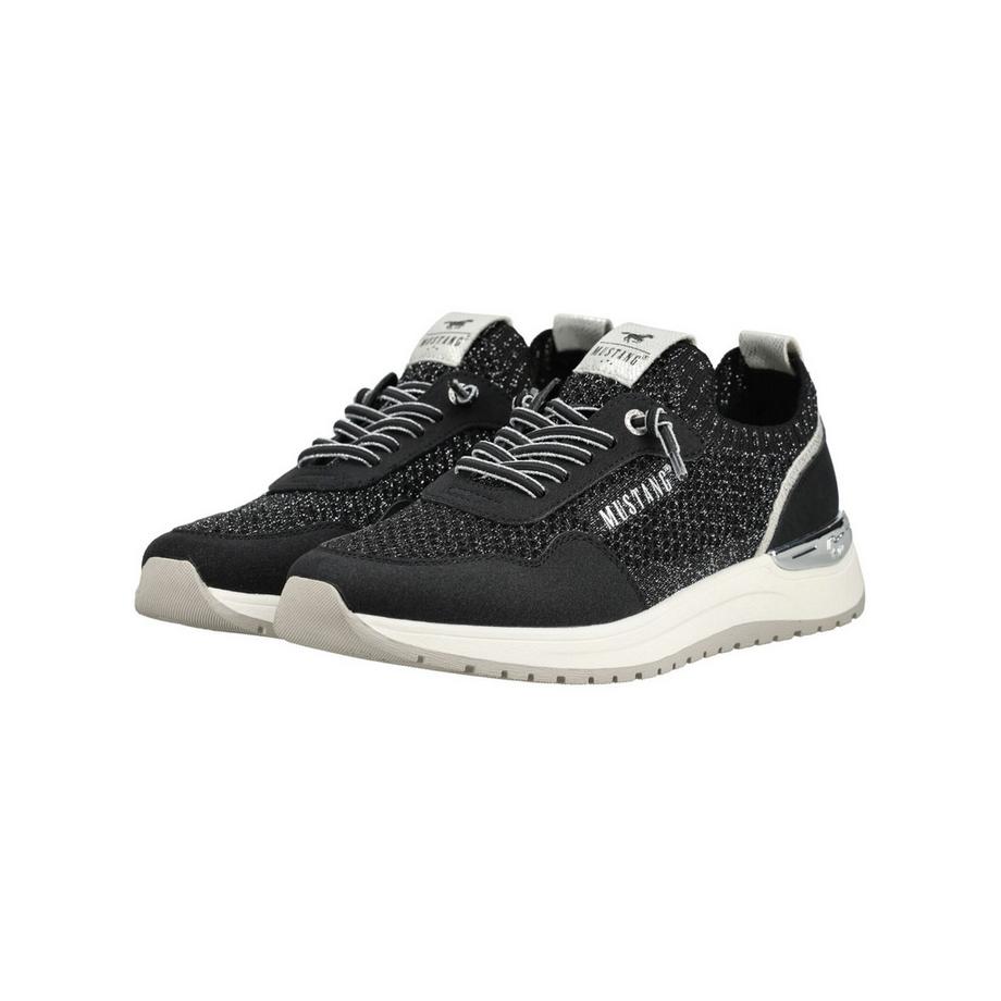 Mustang Sneaker mit elastischem Schnürsystem  