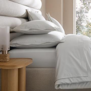 Taie d'oreiller en satin de coton