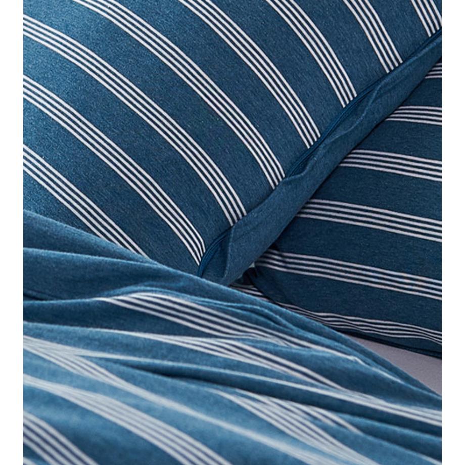 Living Home Melange Jersey Double Face Duvetbezug  