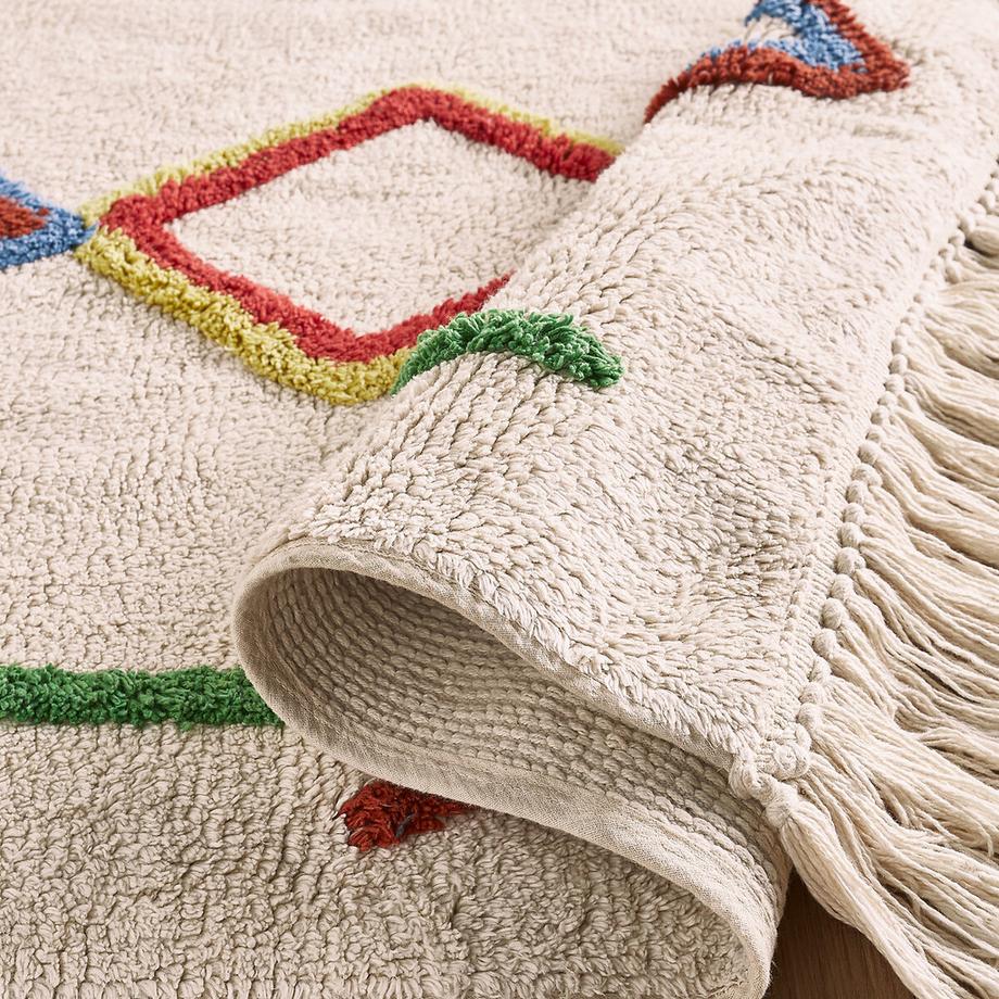 AM.PM Tapis enfant coton bio style berbère  