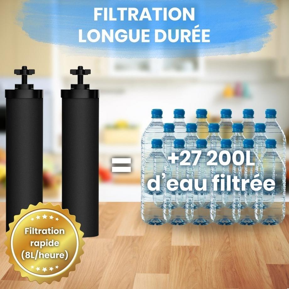 Orinko  Gravity filtre à eau 
