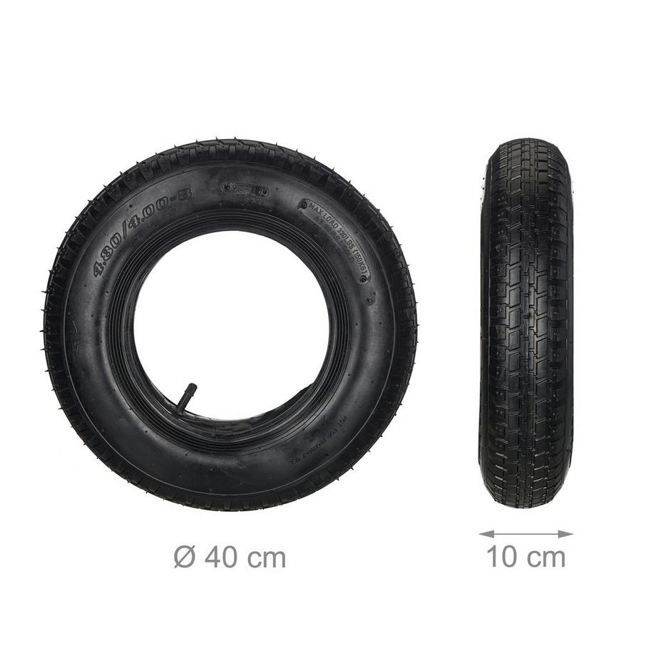 B2X  Rad für Schubkarre mit Schlauch 