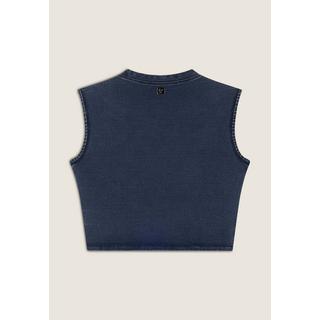 FREDDY Kurzes ärmelloses Slim Fit Top  