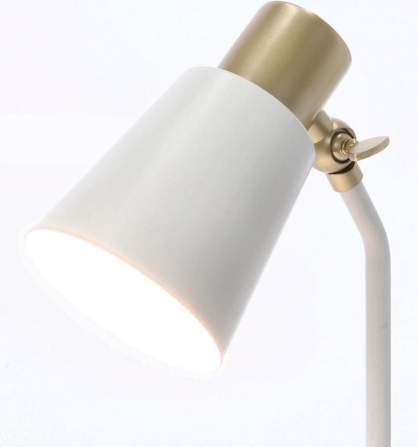 mutoni Tischlampe Helsinki weiss 21x13x40  