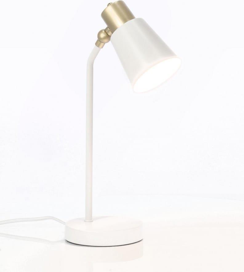 mutoni Tischlampe Helsinki weiss 21x13x40  