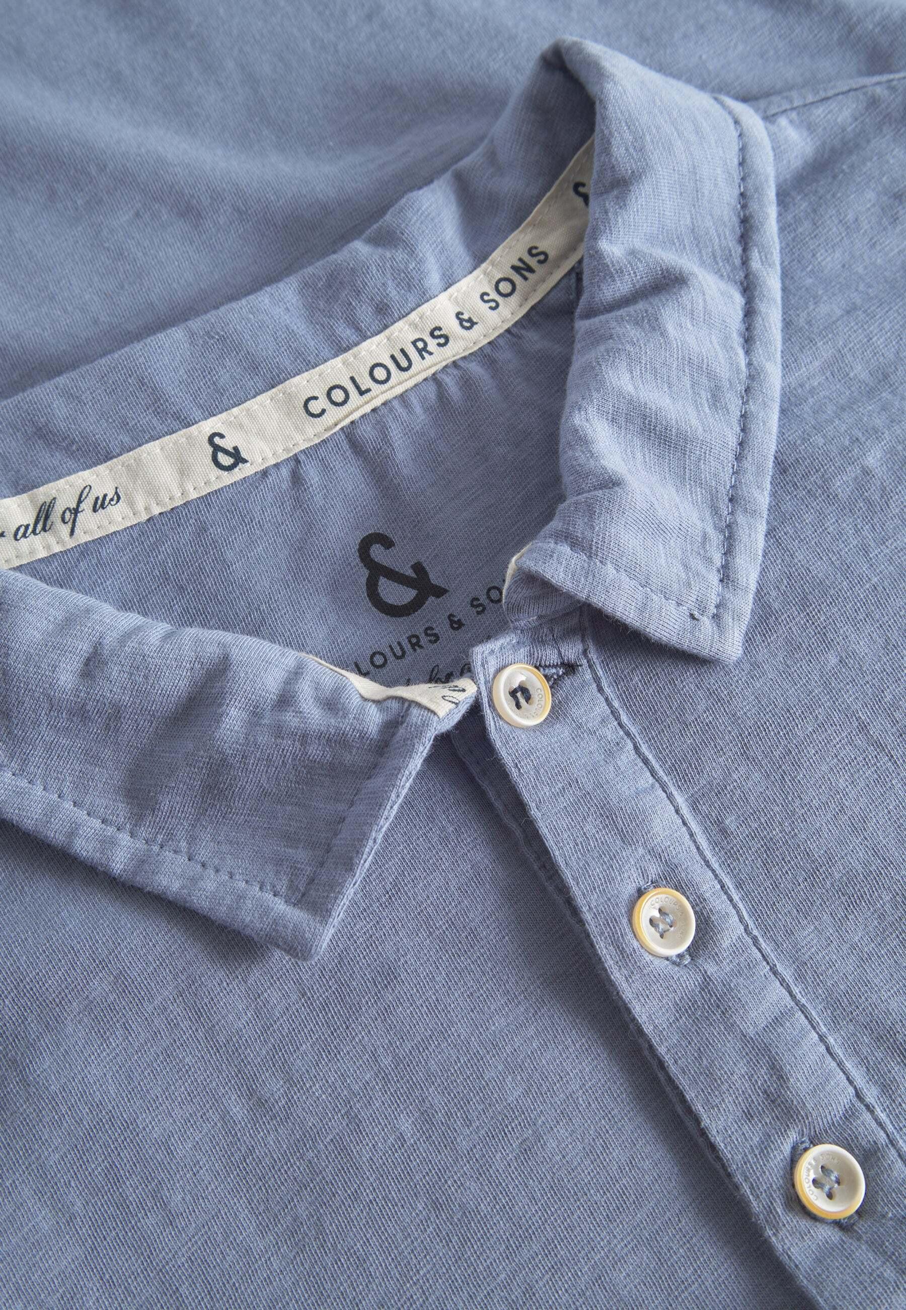 Colours & Sons  Polo Polo Slub 