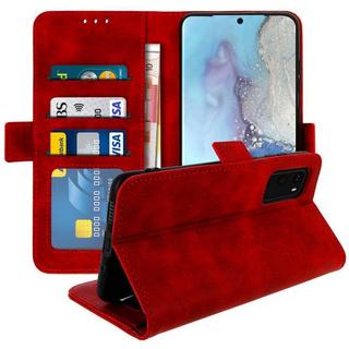 Avizar  Custodia Flip Galaxy S20 Rosso 