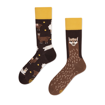 Fluffy Alpaca Socks - Many Mornings