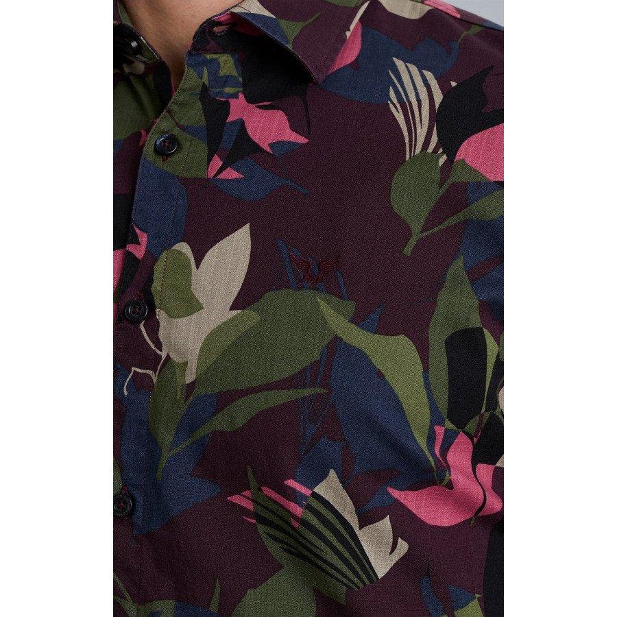 PME Legend Kurzärmliges Baumwollhemd  