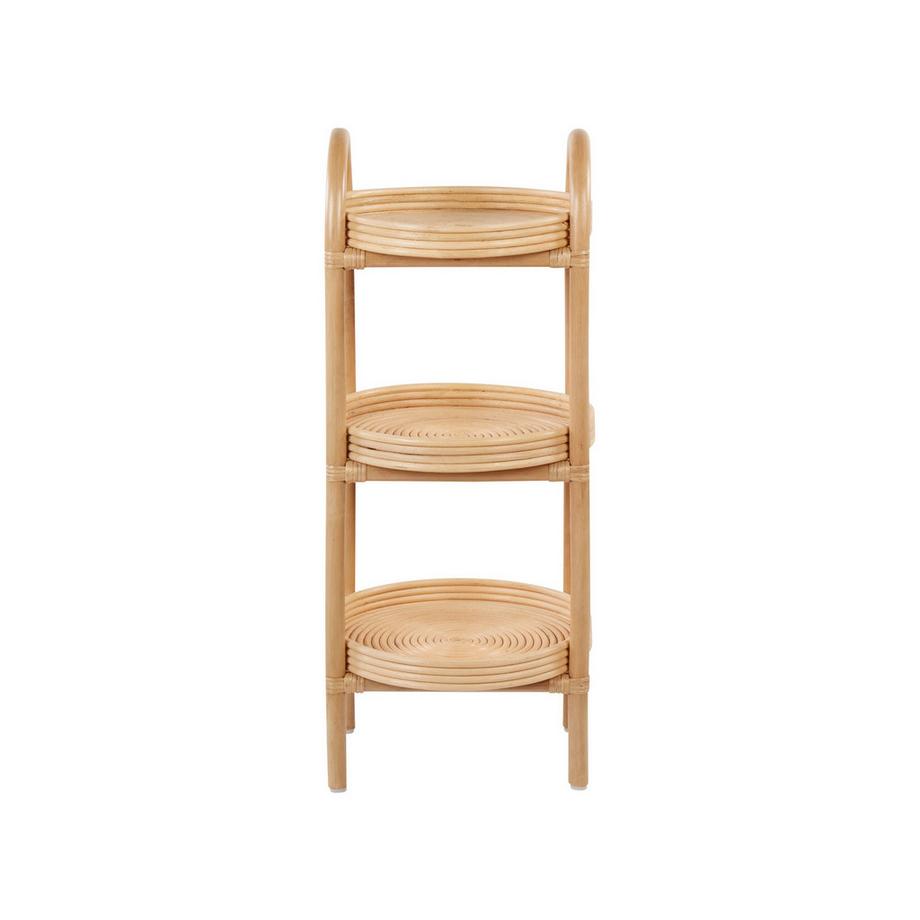 Beliani Table d'appoint en Rotin Boho TROOLIE  