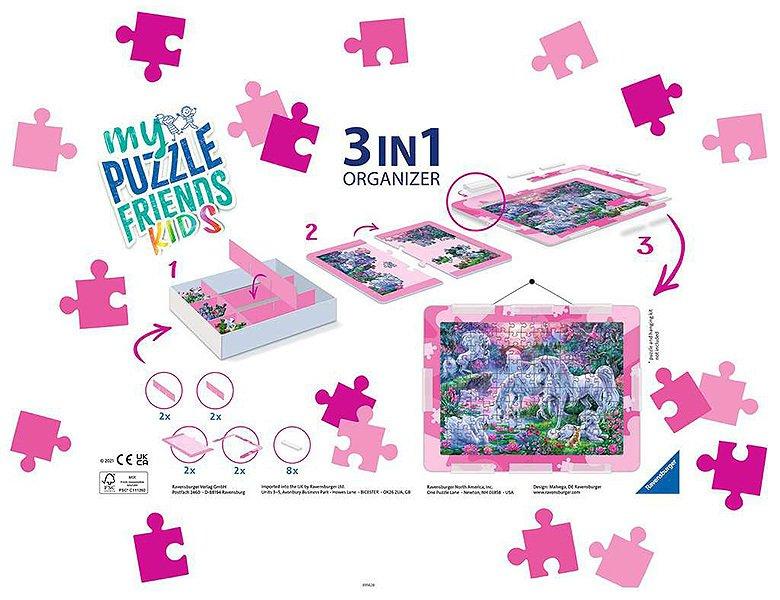 Ravensburger  3in1 Puzzle-Organizer Pink (100-300XXL) 