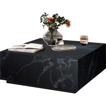 Tavolino in marmo nero 90x90