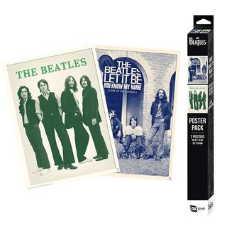 Abystyle  Poster - Pack de 2 - The Beatles - Retro 