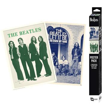 Poster - Pack de 2 - The Beatles - Retro