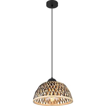 Hängeleuchte Colly Metall Bambus   1xE27