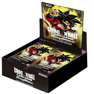 Bandai  Fusion World Raging Roar FB03 Booster Display - Dragon Ball Super Card Game - EN 