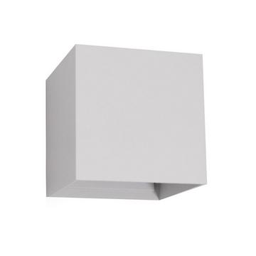 Applique LED en aluminium - D. 10 cm x H 10 - Blanc - PAISLEY
