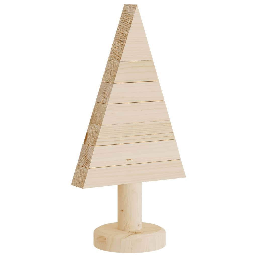 VidaXL Arbre de noël en bois bois de pin  
