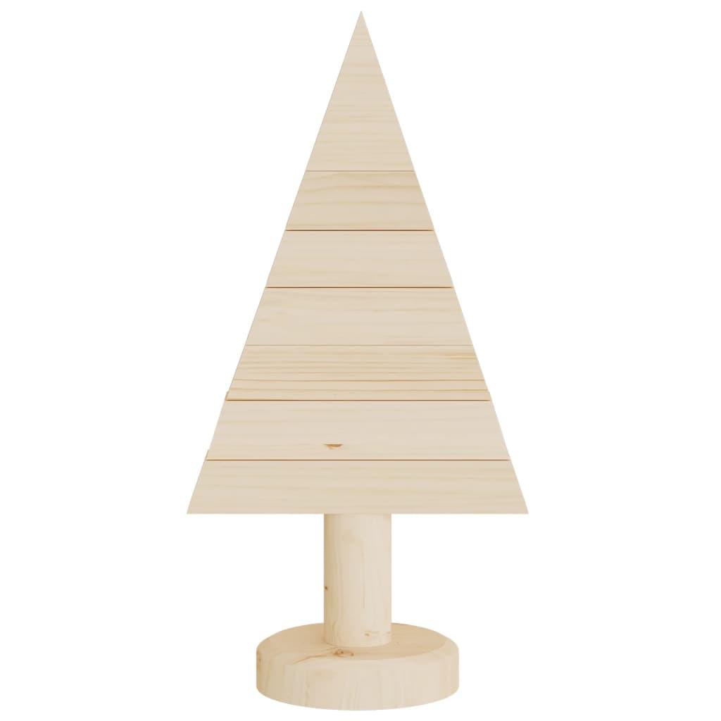 VidaXL Arbre de noël en bois bois de pin  