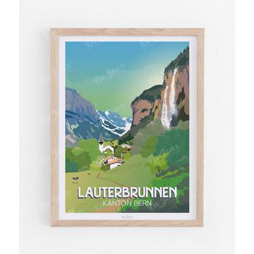 Lauterbrunnen - Poster