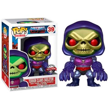 POP Figur Masters of the Universe Skeletor mit Terror Krallen Metallic Exklusiv