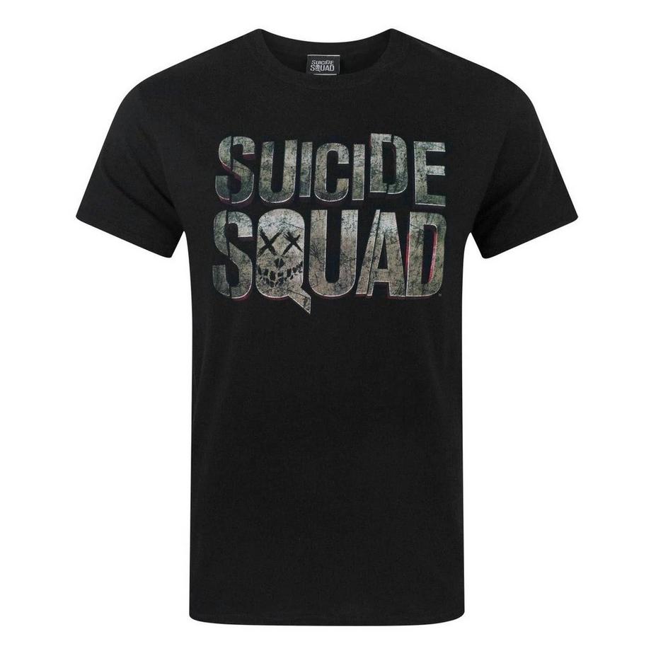 Suicide Squad Suicide Squad Logo Print T-Shirt  