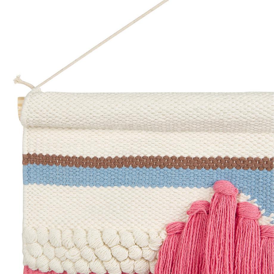 Beliani Wandbehang aus Baumwolle Boho MOOLA  