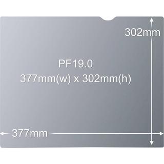 3M  3M PF19 Blickschutzfilter Standard für Desktops 48.3 cm Standard (entspricht 19.0″ Standard) 5:4 