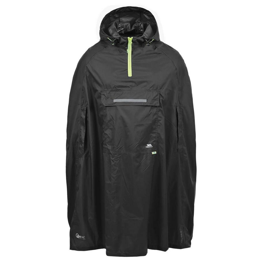 Trespass Qikpac Poncho imperméable repliable avec capuche  