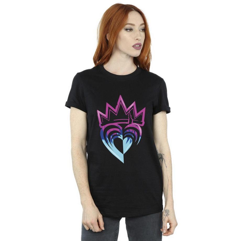 Disney Descendants T-Shirt Imprimé Manches Courtes  