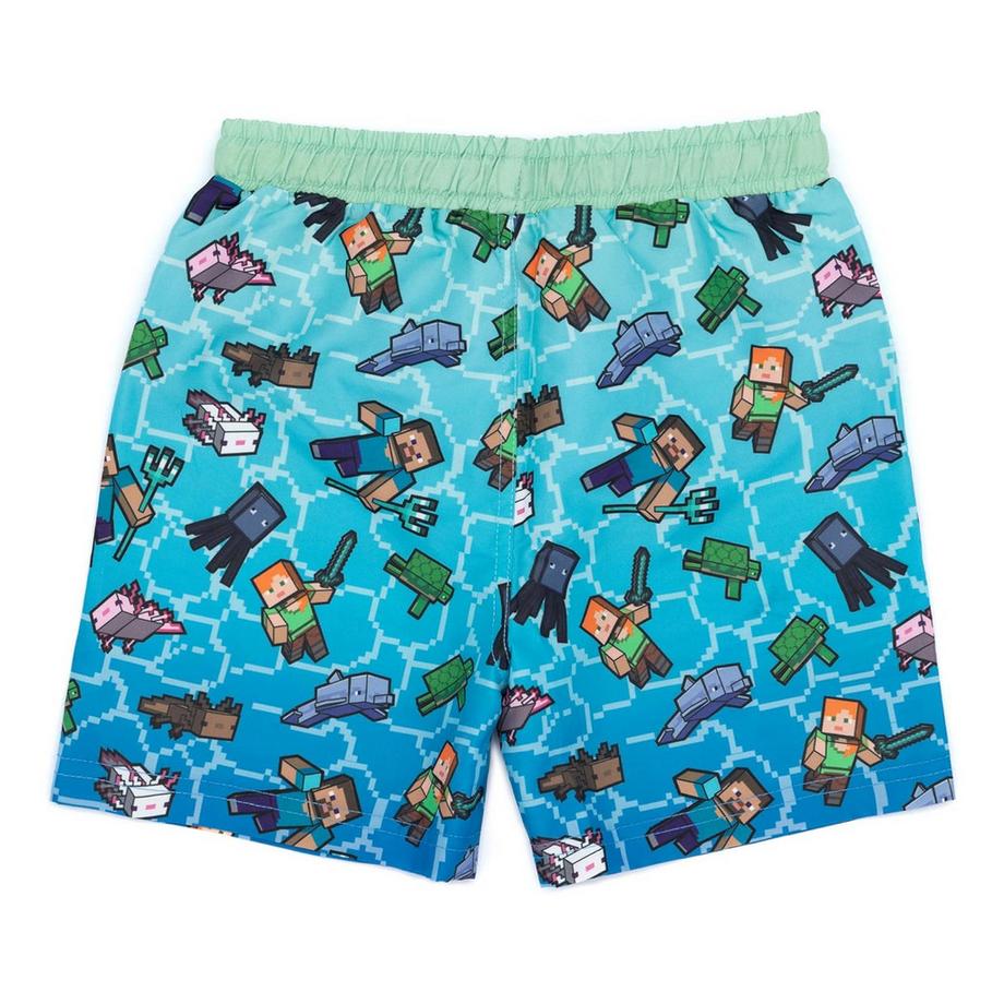 MINECRAFT  Costume Da Bagno A Pantaloncino Creeper 
