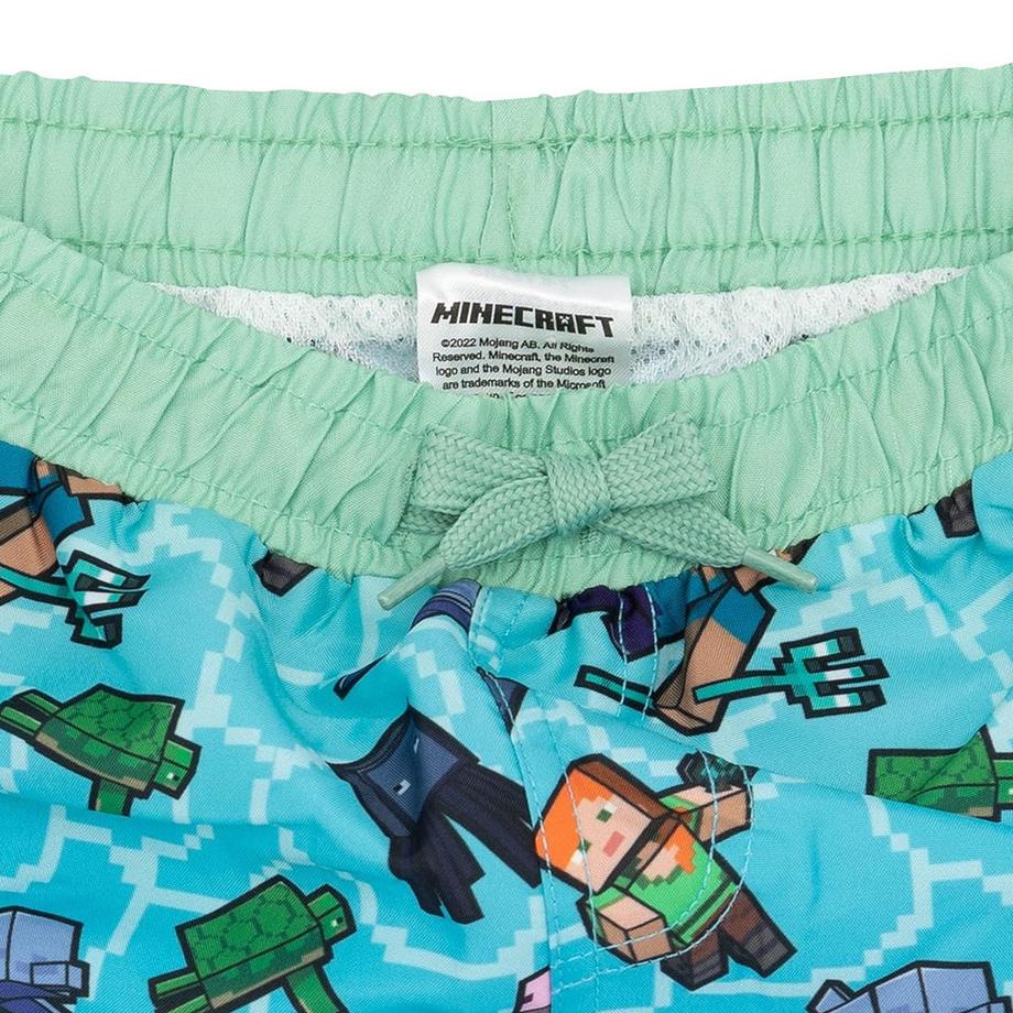 MINECRAFT  Costume Da Bagno A Pantaloncino Creeper 