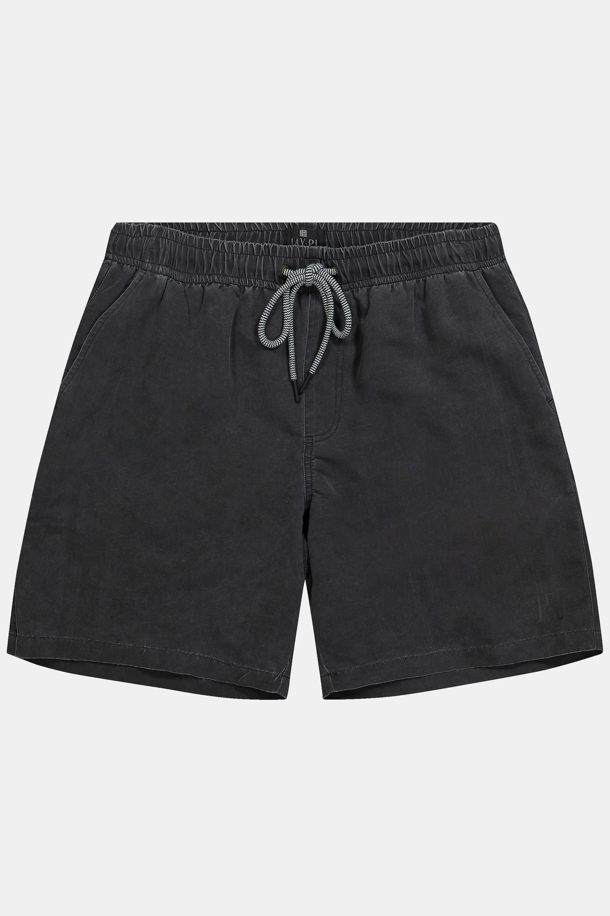 JP1880  Shorts da mare con cintura elastica e taglio speciale per l'addome, fino alla tg. 8XL 