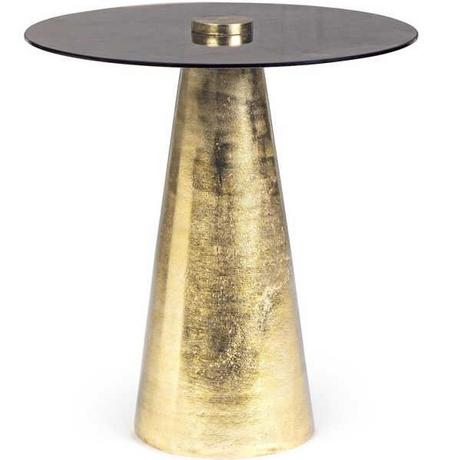 mutoni Beistelltisch Dinpal brass 45x45  