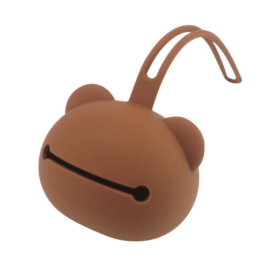 Misiu  boîte à sucette en silicone ours 
