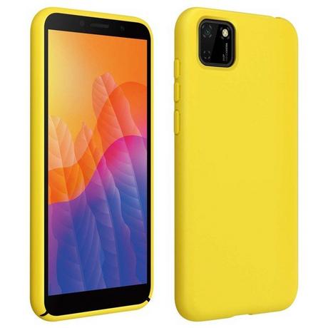 Avizar  Coque Huawei Y5p Soft Touch Jaune 