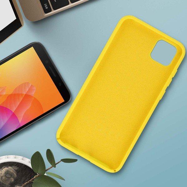 Avizar  Coque Huawei Y5p Soft Touch Jaune 