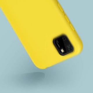 Avizar  Coque Huawei Y5p Soft Touch Jaune 