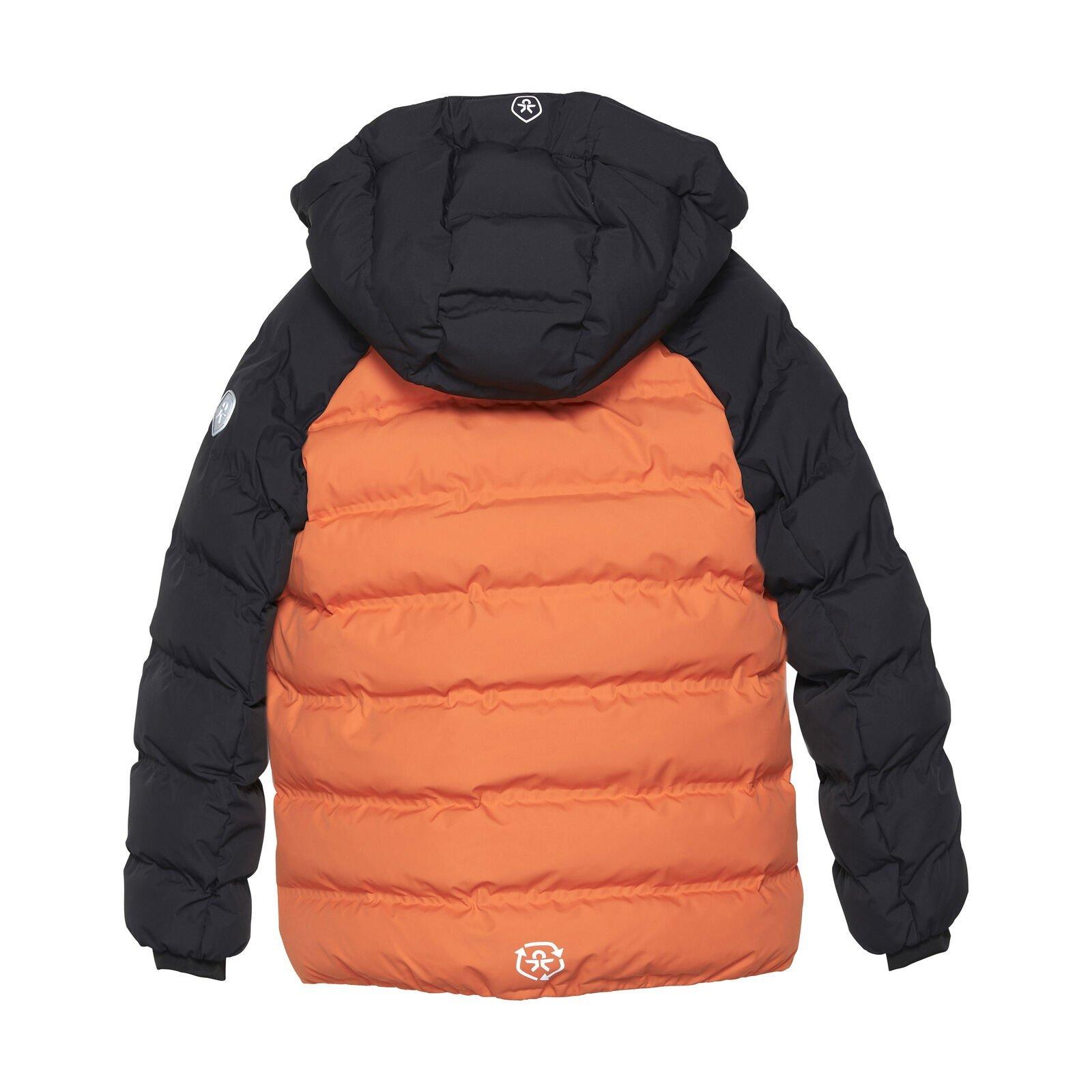 Color Kids  Jungen Skijacke gesteppt Orange 