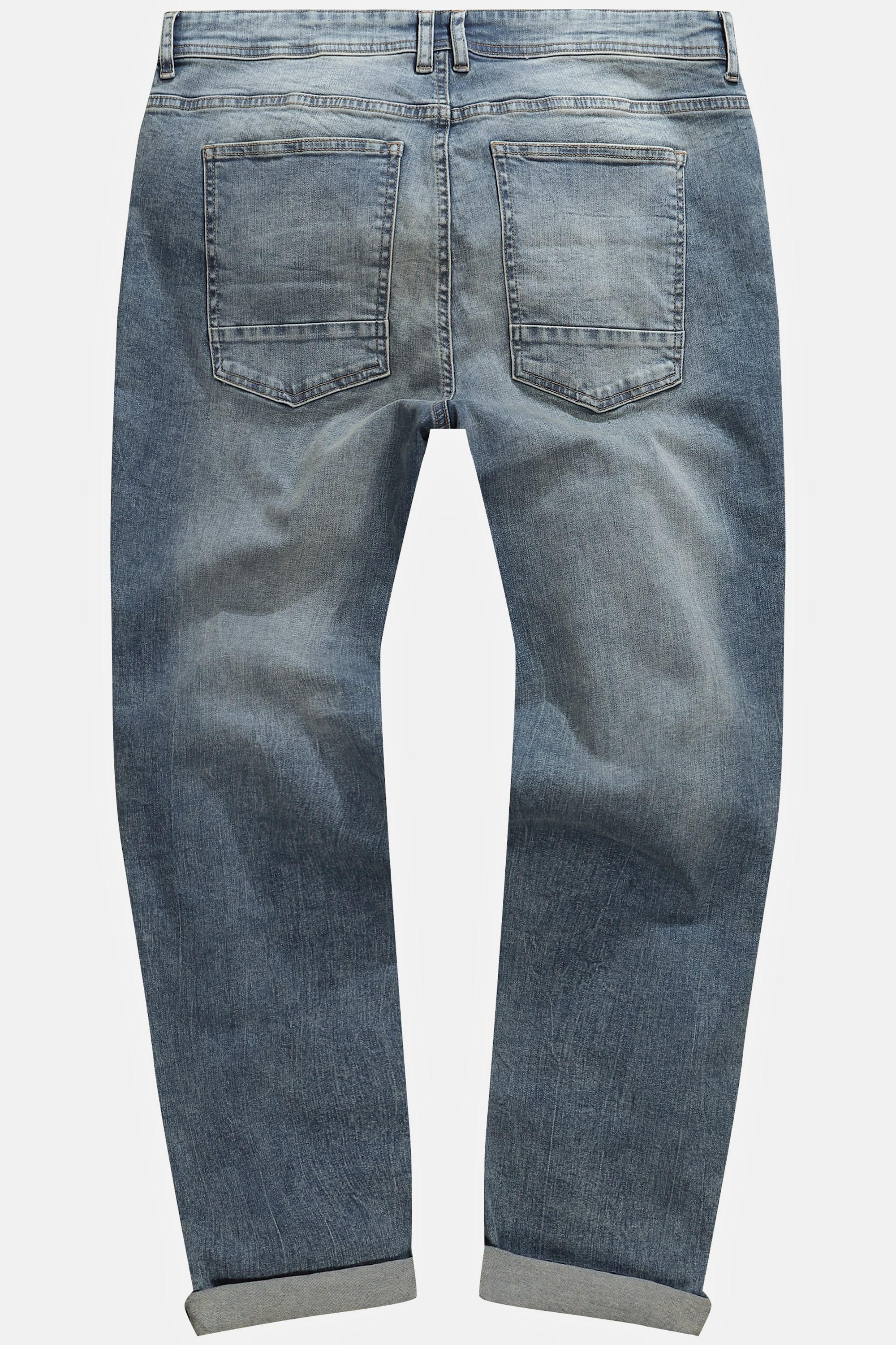 JP1880  Jean en denim FLEXNAMIC®. Coupe Straight Fit ventre confort 5 poches - jusqu'au 38/74 