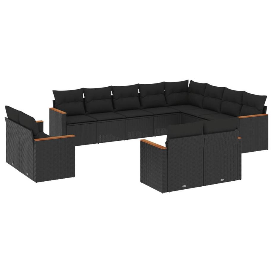 Garten sofagarnitur poly-rattan